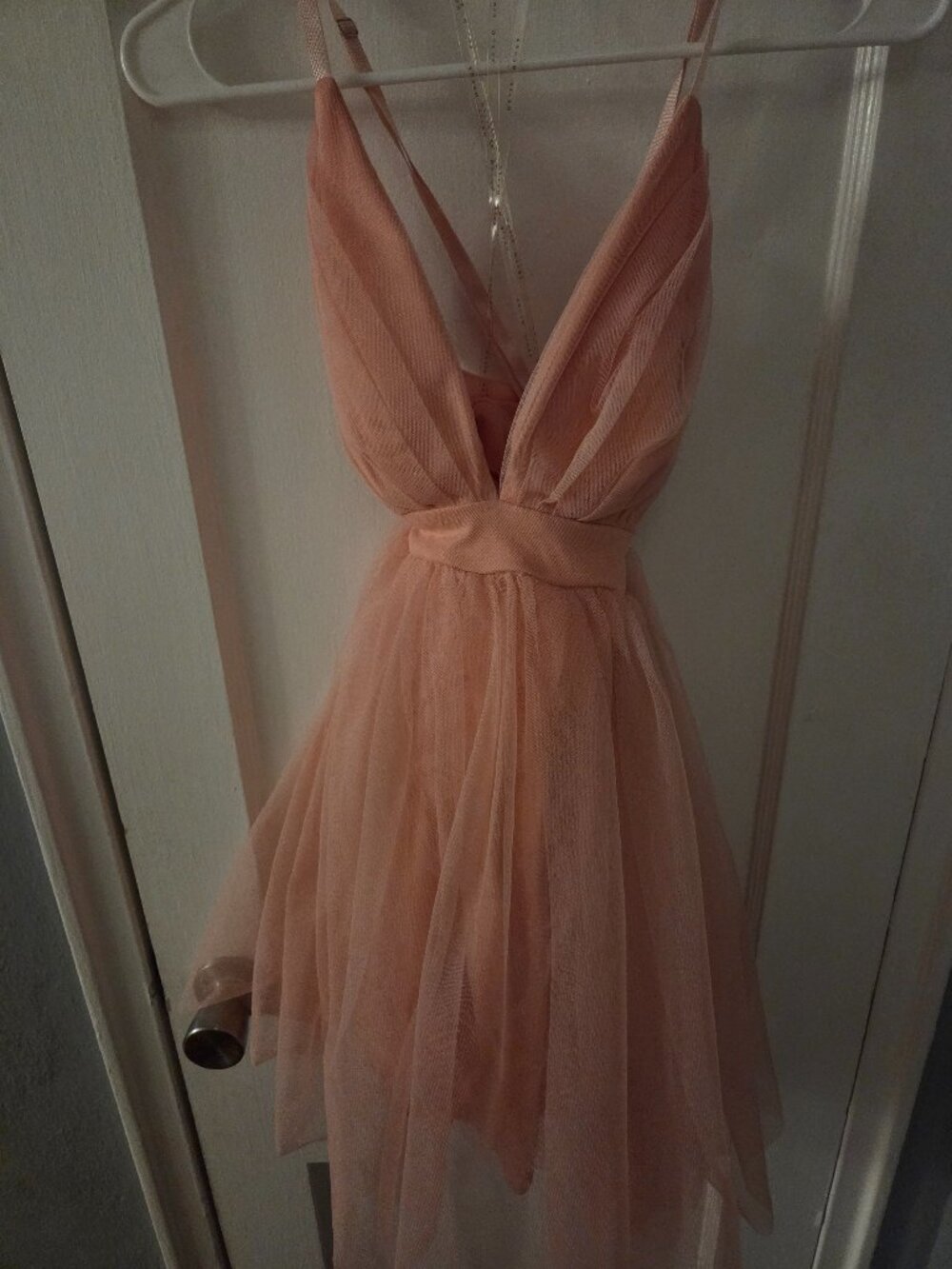 Tulle mini dress